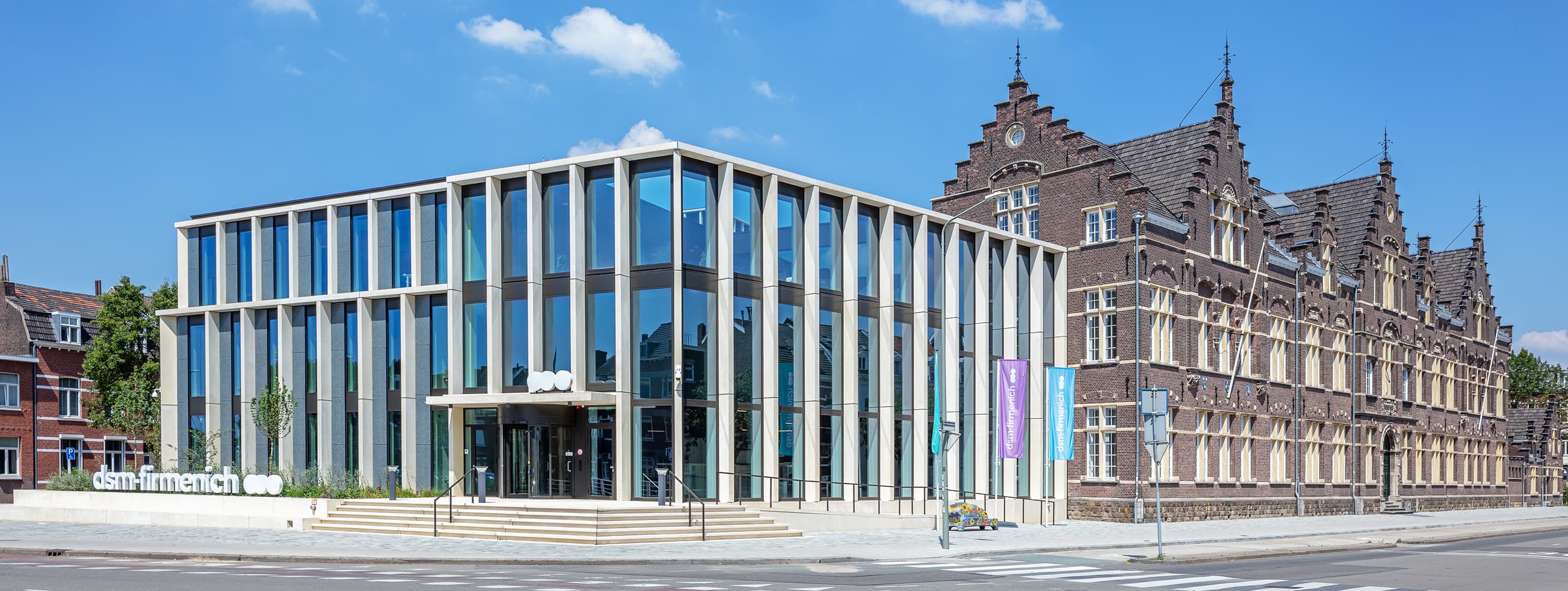 Zonnegevel Hoofdkantoor DSM Maastricht | Solar Facade Head office DSM Maastricht | Solarix