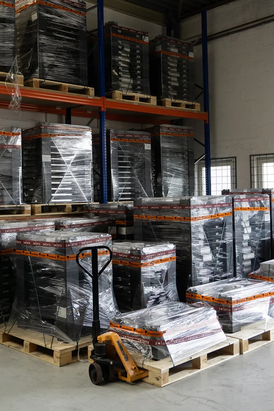 Transporten Solarix-panelen onderweg naar St. Moritz | Solarix