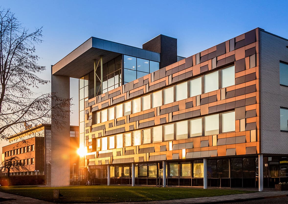 Fassade der Hauptverwaltung Kuijpers nach der Renovierung