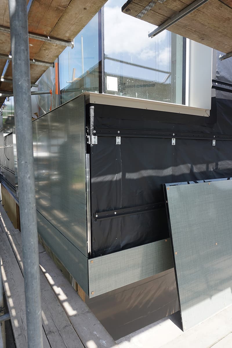Installatie Solar Design panelen | Villa Lichtenberg | Solarix