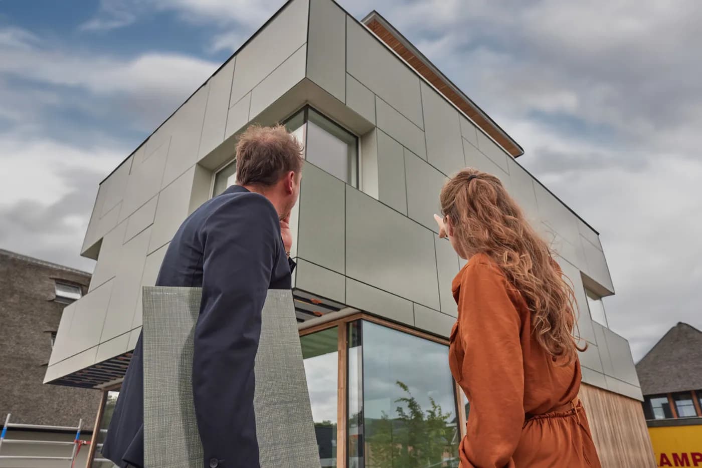 Zonnepanelen gevel Villa Lichtenberg | Solarix