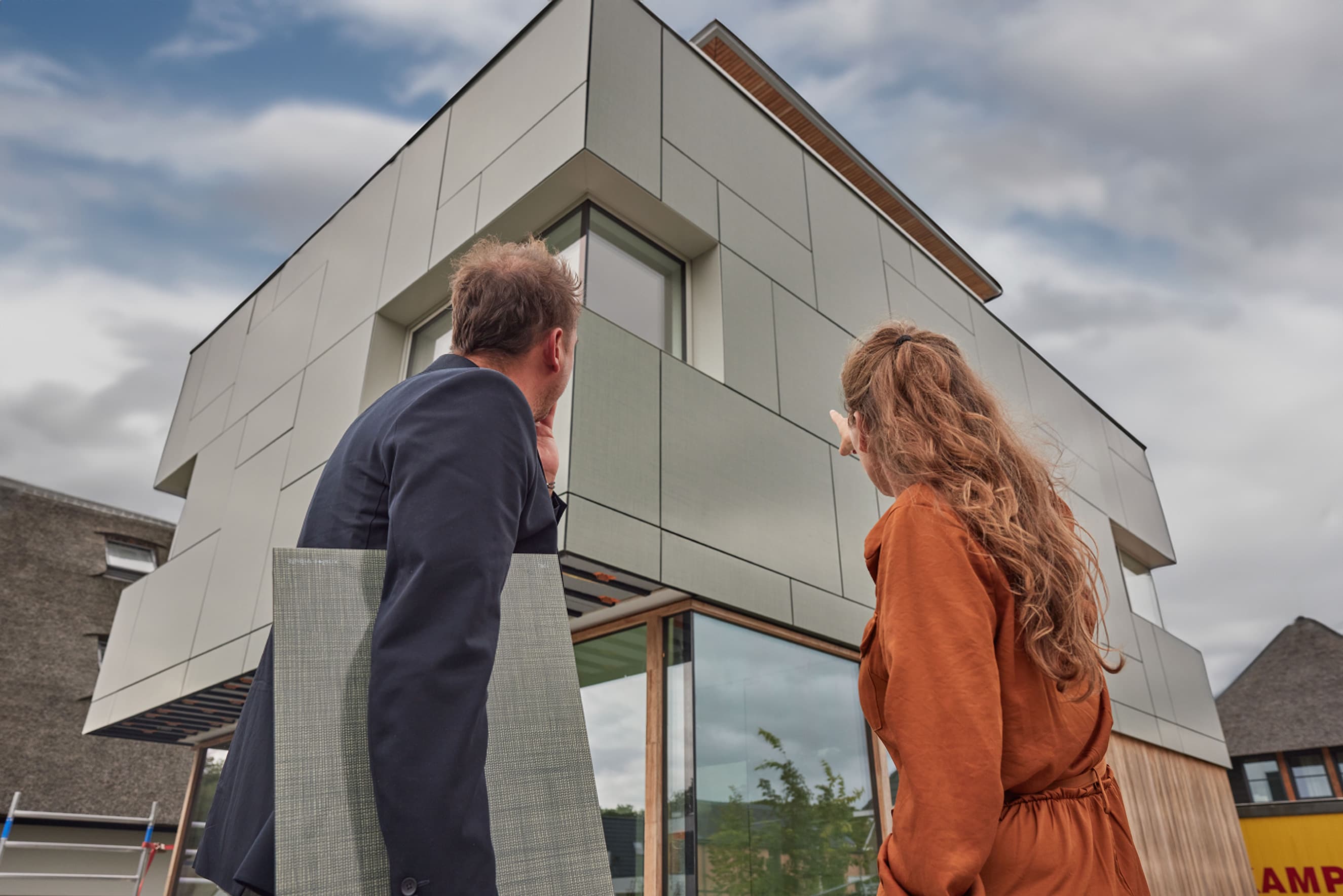 De duurzame stad van de toekomst met zonnegevels | Woning Lichtenberg | Solarix