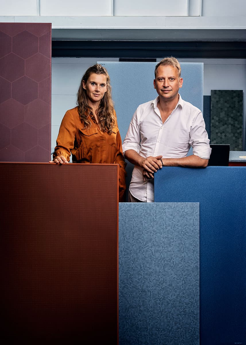 Founders Marloes van Heteren en Reinier Bosch | Solarix