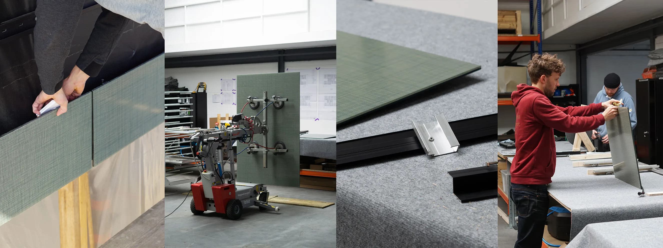 Assemblage werkplaats | Zonnegevels | Assembly in the workshop | solar facades | Vacatures vacancy | Solarix